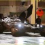 The Batmobile made its first appearance on the set of Suicide Squad ripping down Yonge Street in Toronto