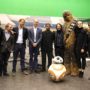 The Duke Of Cambridge And Prince Harry Visit The „Star Wars” Film Set