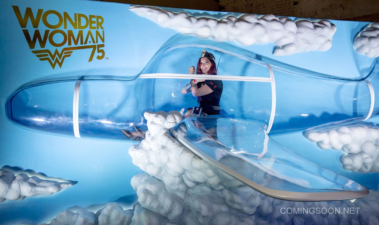 Wonder Woman Wednesday Invisible Jet Reveal at San Diego Comic-C